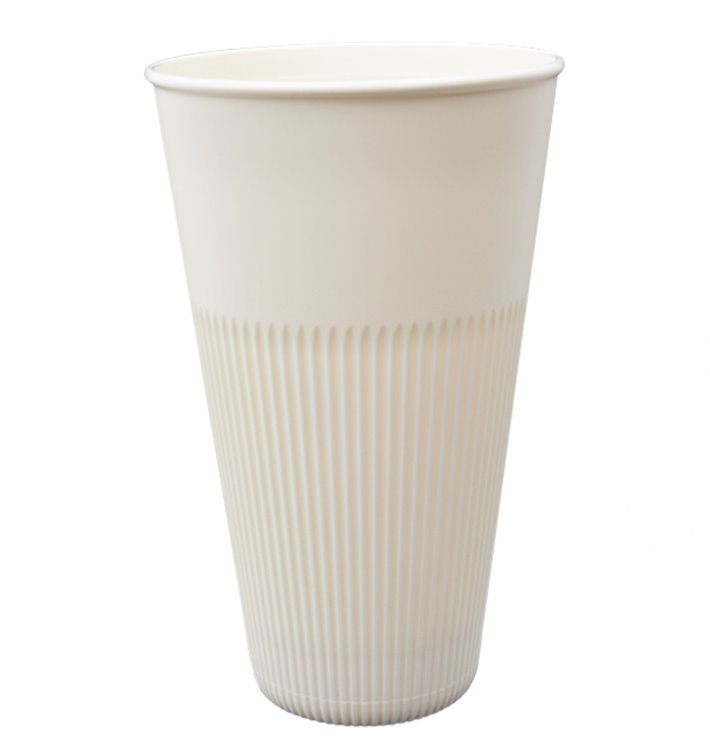Duurzame Herbruikbare Beker PP Crème 470ml Ø9,6cm (12 stuks) Duurzame Herbruikbare Beker PP Crème 470ml Ø9,6cm (12 stuks)