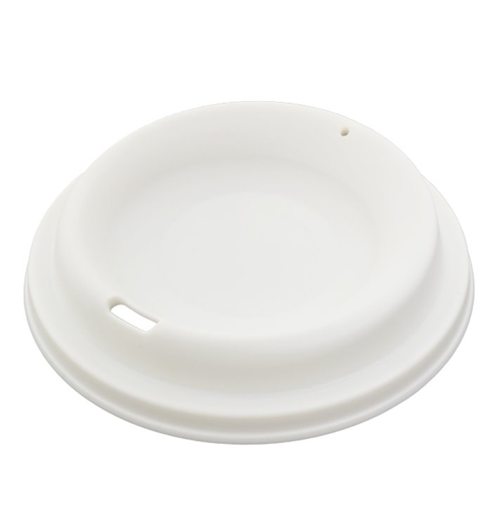 Herbruikbaar Duurzaam Deksel PP Cream voor Tumbler Ø9,6cm (50 stuks) Herbruikbaar Duurzaam Deksel PP Cream voor Tumbler Ø9,6cm (50 stuks)