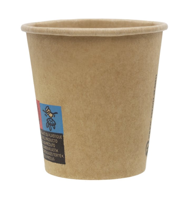 Papieren beker 3Oz/100ml Kraft-Kraft Ø5,8cm) (1.500 stuks) Papieren beker 3Oz/100ml Kraft-Kraft Ø5,8cm) (1.500 stuks)
