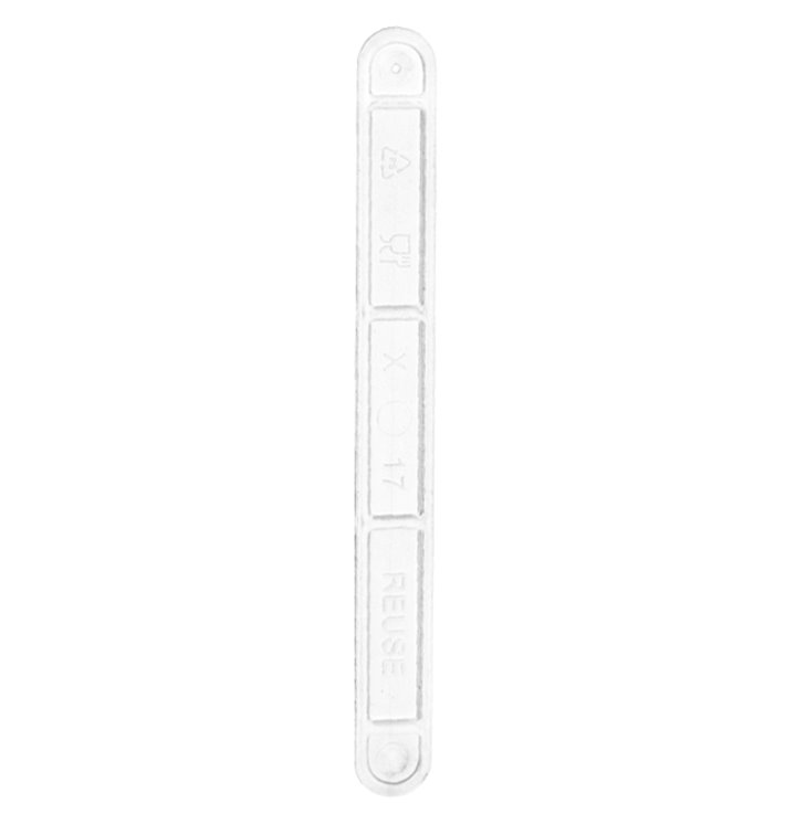 Plastic PS koffie roerder transparant 9cm (100 stuks) Plastic PS koffie roerder transparant 9cm (100 stuks)