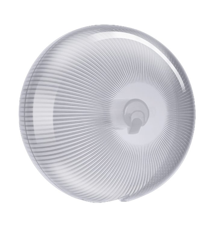Plastic Papieren rol Dispenser 300m PC wit (1 stuk) Plastic Papieren rol Dispenser 300m PC wit (1 stuk)