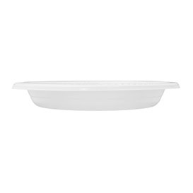 Herbruikbare Diep Bord Economische PS Wit Ø22cm (450 stuks)