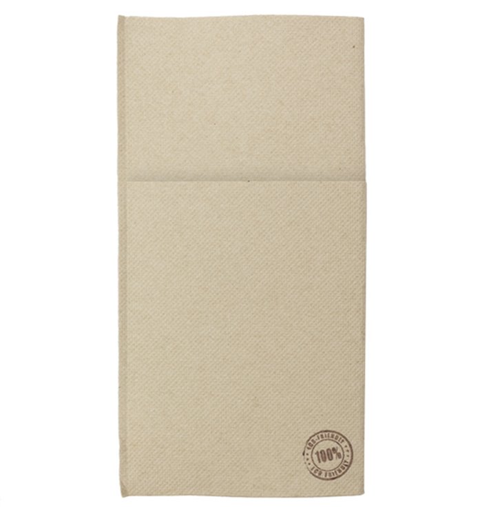 Eetgerei zak papieren servetten Eco Micropunt 40x40cm (480 stuks) Eetgerei zak papieren servetten Eco Micropunt 40x40cm (480 stuks)