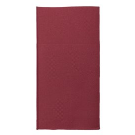 Zakvouw Papieren Servet Micropunt Bordeaux 40x40cm (480 stuks)