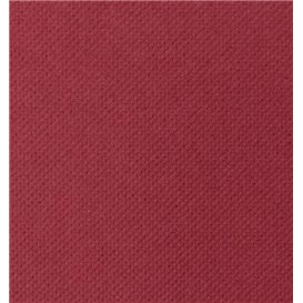 Papieren Servet Micropunt 2-laags Bordeaux 40x40cm (50 Stuks)