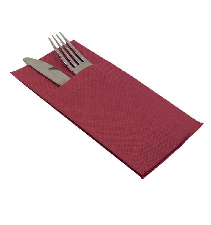 Zakvouw Papieren Servet Micropunt Bordeaux 40x40cm (30 stuks) Zakvouw Papieren Servet Micropunt Bordeaux 40x40cm (30 stuks)