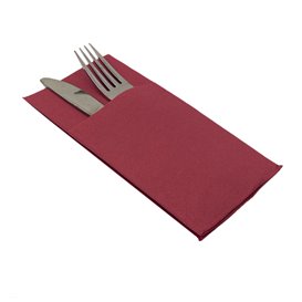 Zakvouw Papieren Servet Micropunt Bordeaux 40x40cm (480 stuks)