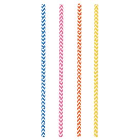 Straight Paper Cane Kleuren Ø8mm 40cm (50 Stuks)