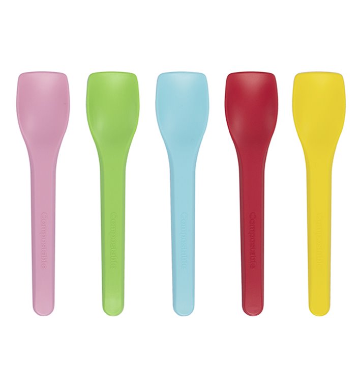 IJsschep Kleuren CPLA 10cm (5.000 stuks) IJsschep Kleuren CPLA 10cm (5.000 stuks)