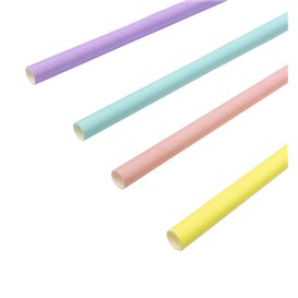 Straight Paper Cane Kleuren Ø1,2cm 20cm (50 Stuks)