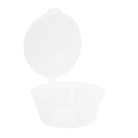 Plastic Container APET Rond vormig transparant 80ml (450 stuks)