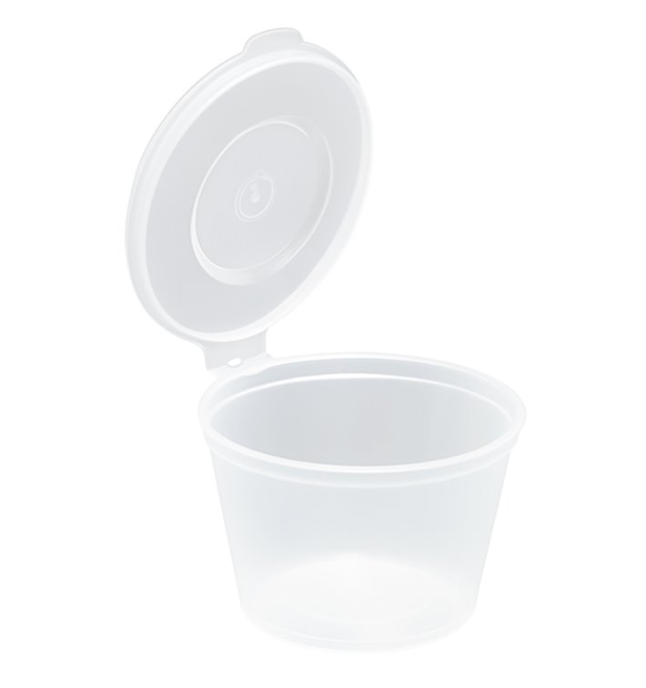 Plastic Container APET Rond vormig transparant 125ml (405 stuks) Plastic Container APET Rond vormig transparant 125ml (405 stuks)