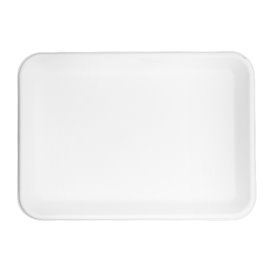 Suikerriet Dienblad Wit 22,5x16cm (50 stuks)
