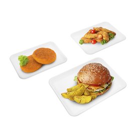 Suikerriet Dienblad Wit 22,5x16cm (500 stuks)
