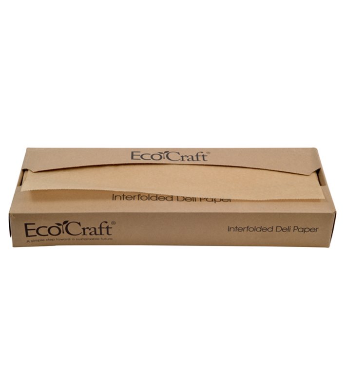 Vetvrij Inpakpapier Kraft in Dispenser 37,5x27cm (6.000 Stuks) Vetvrij Inpakpapier Kraft in Dispenser 37,5x27cm (6.000 Stuks)