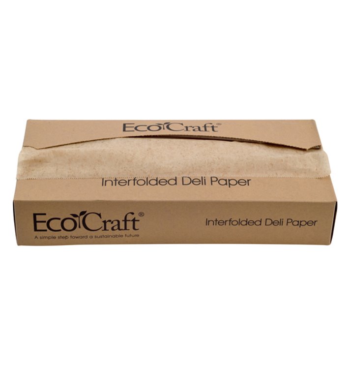 Vetvrij Inpakpapier Kraft in Dispenser 30,8x27cm (6.000 Stuks) Vetvrij Inpakpapier Kraft in Dispenser 30,8x27cm (6.000 Stuks)