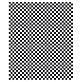 Graspapier inpakvellen zwart 28x33cm (4000 stuks)