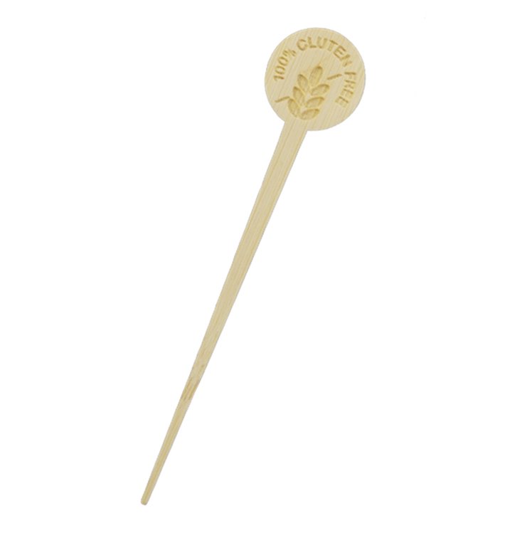 Bamboespies Glutenvrij 10cm (600 stuks) Bamboespies Glutenvrij 10cm (600 stuks)