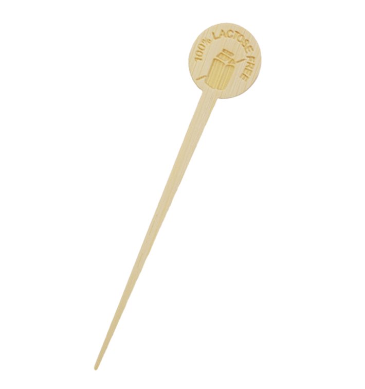 Lactosevrije Bamboe Spies 10cm (50 stuks) Lactosevrije Bamboe Spies 10cm (50 stuks)