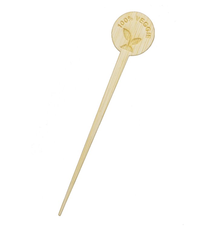 Bamboe Groentespies 10cm (600 stuks) Bamboe Groentespies 10cm (600 stuks)