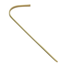 Gebogen Spies 9 cm (100 Units) 