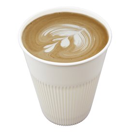 Duurzame Herbruikbare Beker PP Crème 355ml Ø9,6cm (100 stuks)