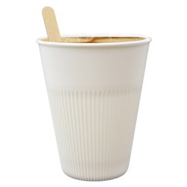 Duurzame Herbruikbare Beker PP Crème 355ml Ø9,6cm (100 stuks)