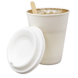 Herbruikbaar Duurzaam Deksel PP Cream voor Tumbler Ø9,6cm (100 stuks)