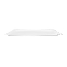Papieren dienblad Rechthoekige vorm wit 31x38 cm (50 stuks) 