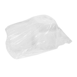 Bak met Hoge Vaste Deksel Microgolfbaar PP Transparant 1500ml (25 stuks)