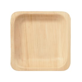 Vierkant Houten Bord 9x9cm (25 Stuks)