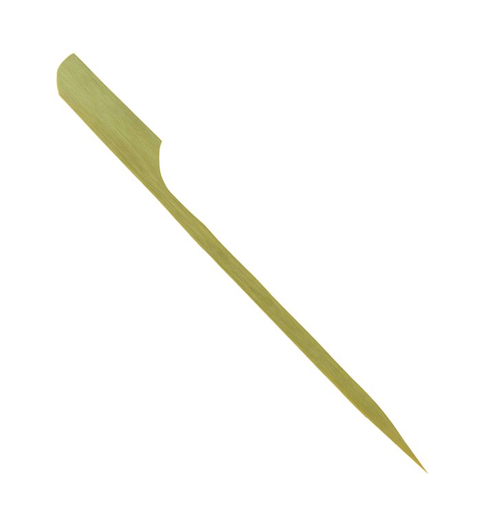 Natuurlijke Bamboe Golfprikker 18cm (50 Stuks) Natuurlijke Bamboe Golfprikker 18cm (50 Stuks)