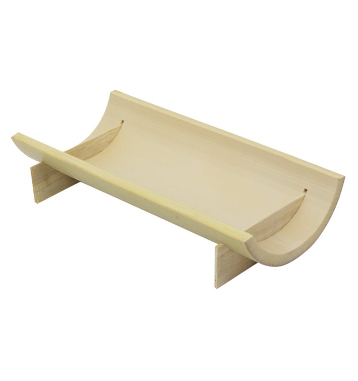 Bamboe Dienblad 20x10,5x4,5cm (12 stuks) Bamboe Dienblad 20x10,5x4,5cm (12 stuks)