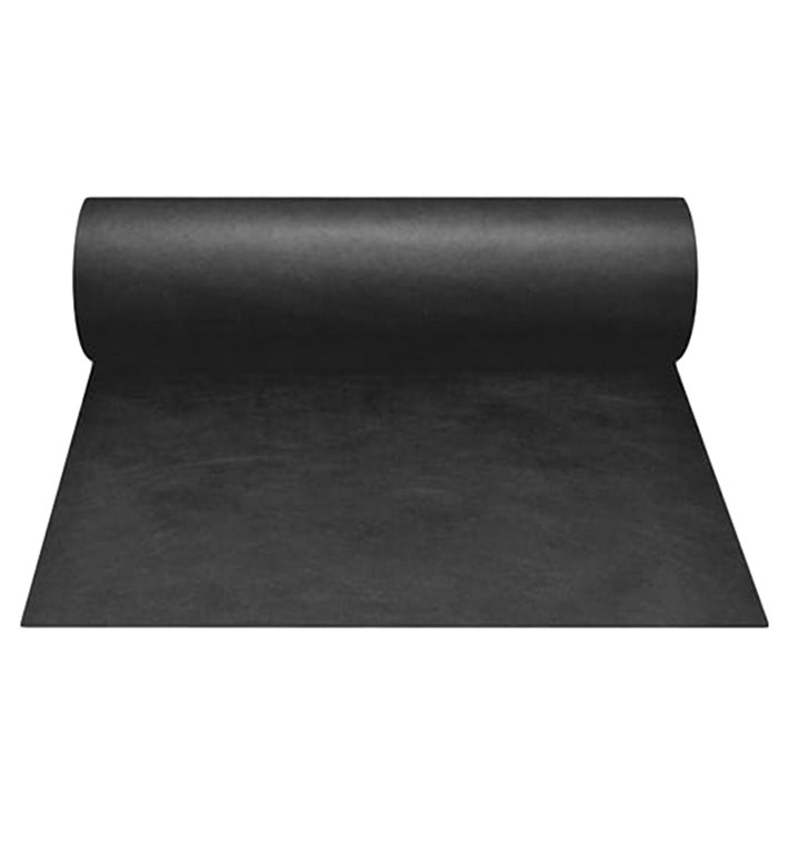 Novotex tafel loper zwart 50g P30cm 0,4x48m Novotex tafel loper zwart 50g P30cm 0,4x48m