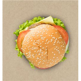 Graspapier inpakvellen kraft 31x42cm (1000 stuks) 