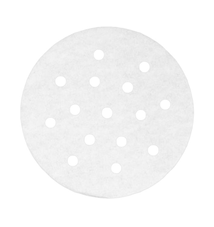 Vetvrij papier voor Bambu stomer wit Ø15 cm (250 stuks) Vetvrij papier voor Bambu stomer wit Ø15 cm (250 stuks)