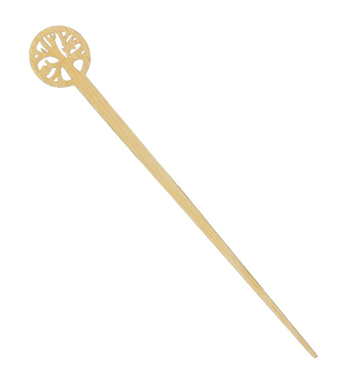 Bamboe Hamburger Spies 12cm (600 stuks) Bamboe Hamburger Spies 12cm (600 stuks)