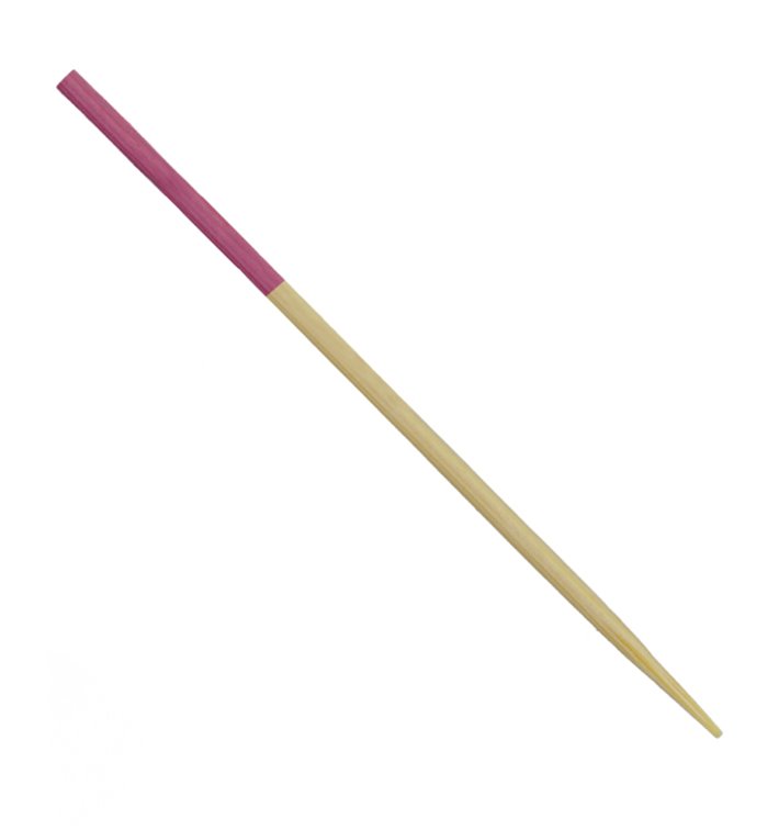 Bamboe Spies Fuchsia Tip 7cm (3.600 stuks) Bamboe Spies Fuchsia Tip 7cm (3.600 stuks)