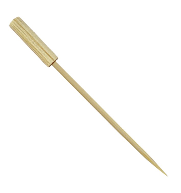 Bamboe Satéprikker Cilinder 7cm (100 stuks) Bamboe Satéprikker Cilinder 7cm (100 stuks)