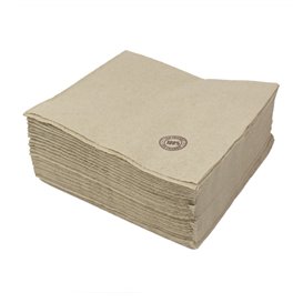 Eco Papieren Cocktail Servet met Rand 30x30 2 Laags (4.800 stuks)
