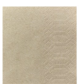 Eco Papieren Cocktail Servet met Rand 30x30 2 Laags (4.800 stuks)