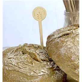 Bamboe Markeerstift “Gluten Free” 10cm (600 stuks) 