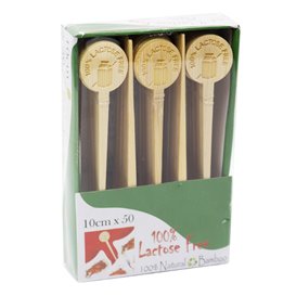 Bamboe Markeerstift “Lactose Free” 10cm (600 stuks) 