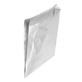Vetvrij Aluminiumfolie Zilver 22,3*20+5cm (250 stuks)