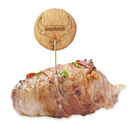 Middel Zware Voedselteller “Saignant” 9 cm (1200 stuks)