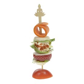 Bamboespies “Bouddha 1” 12cm (600 stuks)
