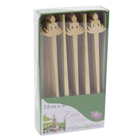 Bamboespies “Bouddha 1” 12cm (600 stuks)