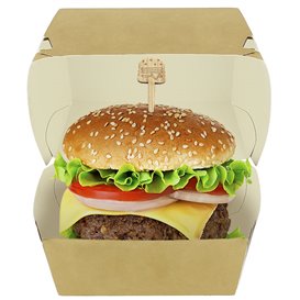 Bamboe Hamburger Spies 12cm (50 stuks) 