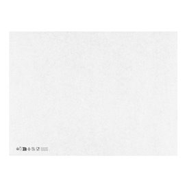 Graspapier inpakvellen wit 31x42cm (1000 stuks) 