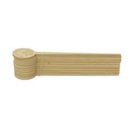 Bamboe Markeerstift Vegan 10cm (600 stuks)